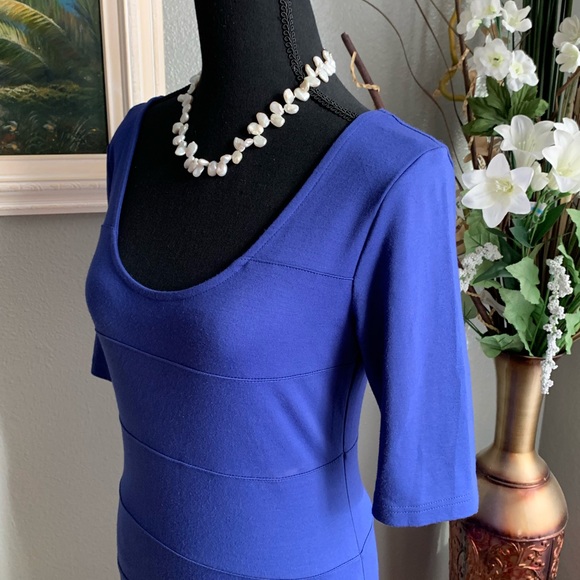 H&M Royal Blue Dress Small - Picture 3 of 12